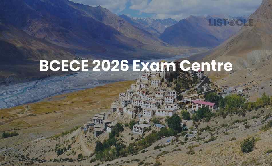 BCECE 2026 Exam Centre