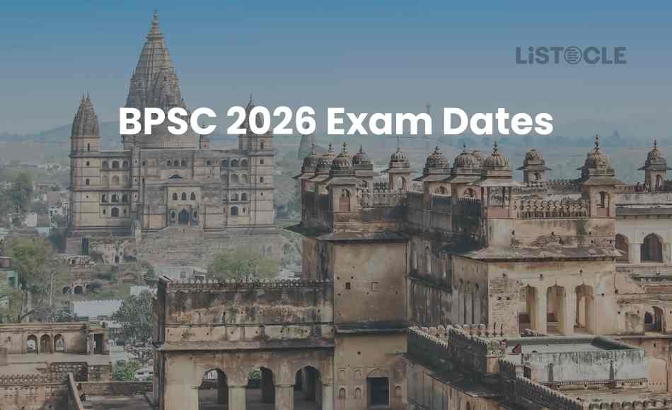 BPSC 2026 Exam Dates
