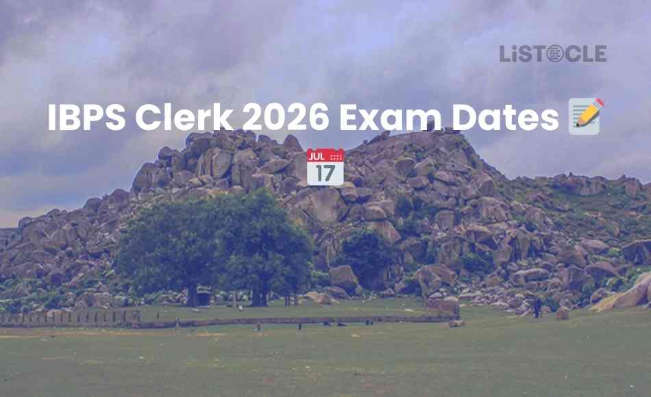 IBPS Clerk 2026 Exam Dates