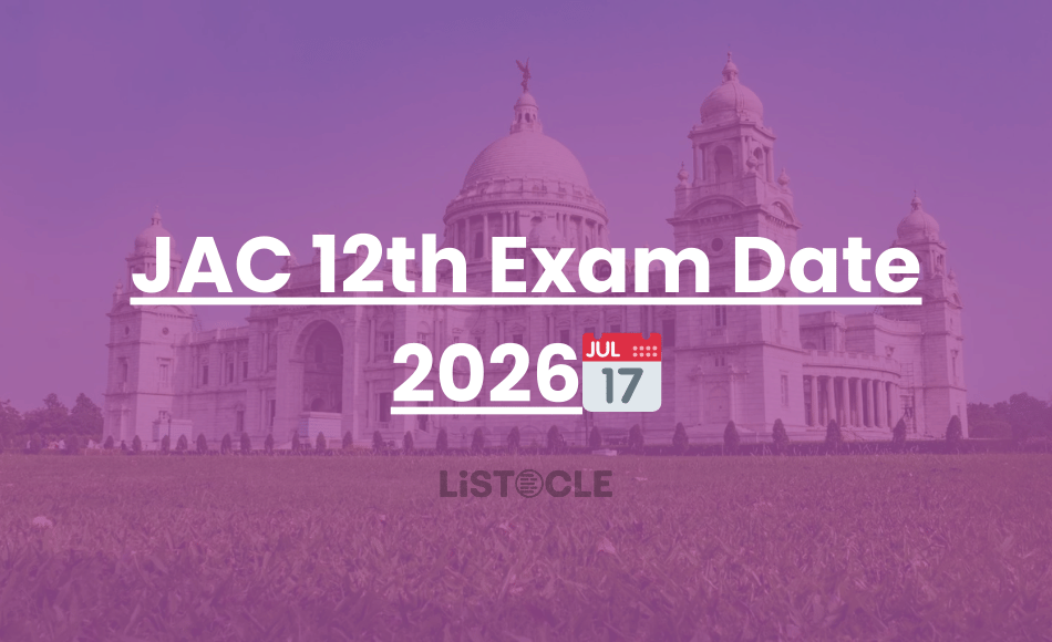 JAC 12th Exam Date 2026
