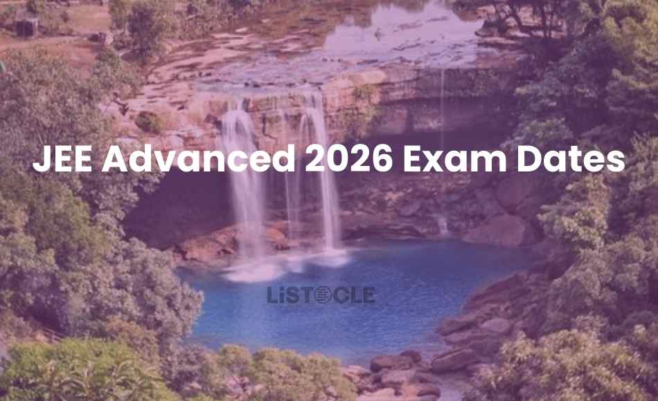 JEE Advanced 2026 Exam Dates