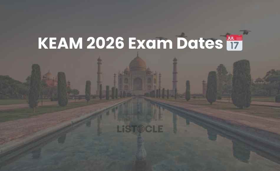 KEAM 2026 Exam Dates