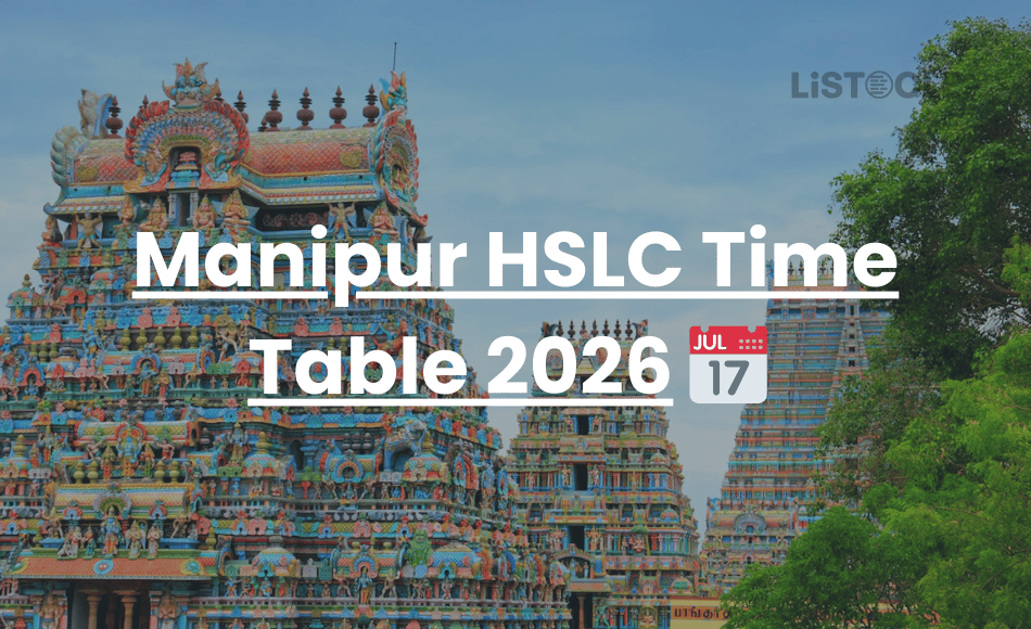 Manipur HSLC Time Table 2026