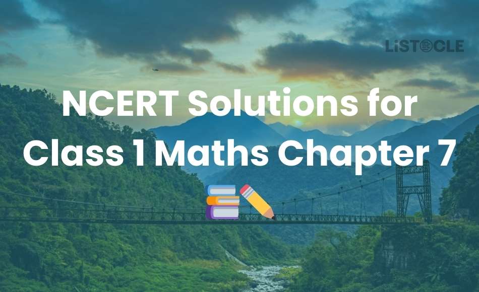 NCERT Solutions for Class 1 Maths Chapter 7