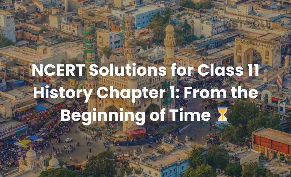 NCERT Solutions for Class 11 History Chapter 1 From the Beginning of Time