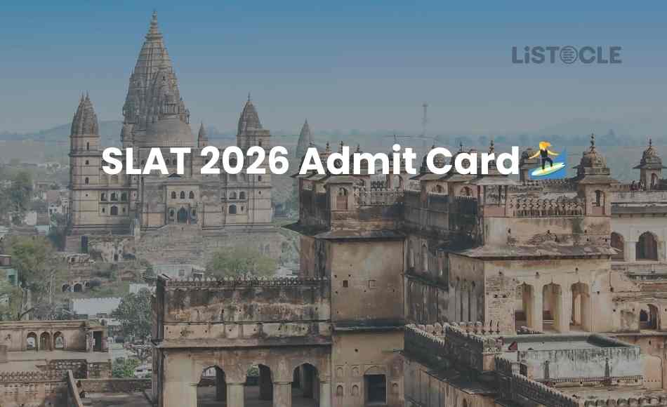 SLAT 2026 Admit Card
