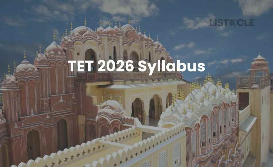 TET 2026 Syllabus