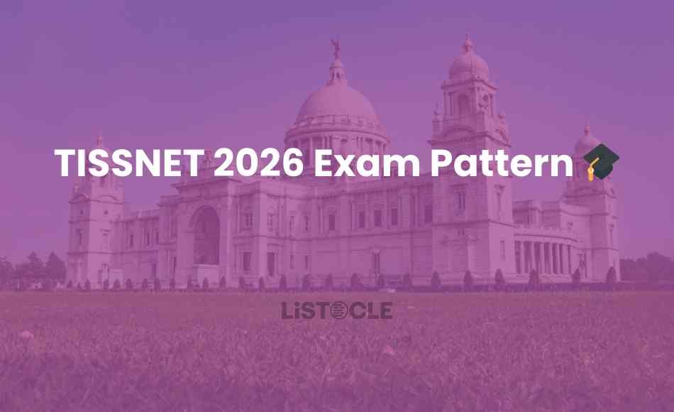 TISSNET 2026 Exam Pattern