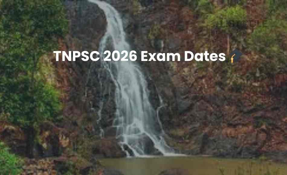TNPSC 2026 Exam Dates