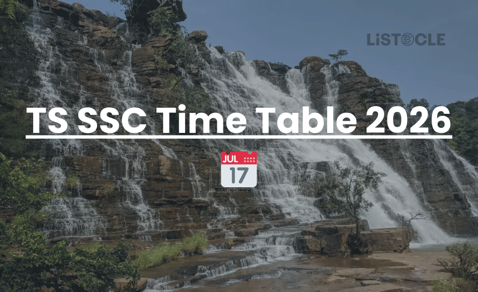 TS SSC Time Table 2026