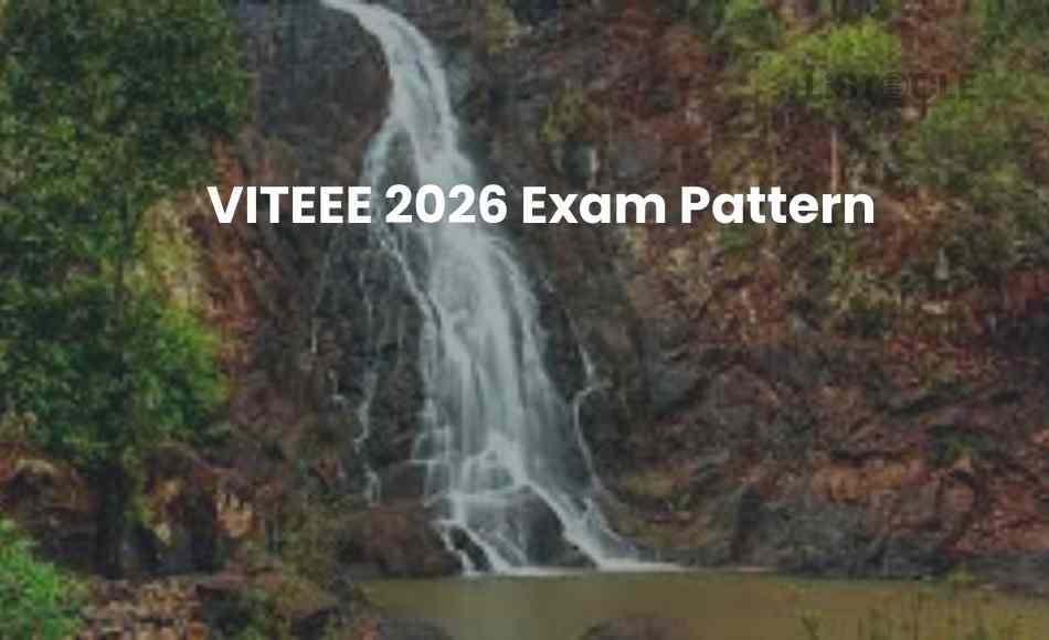 VITEEE 2026 Exam Pattern
